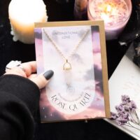 Rose Quartz Crystal Necklace Card - Image 5