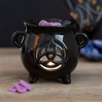 Triquetra Cauldron Oil Burner - Image 3
