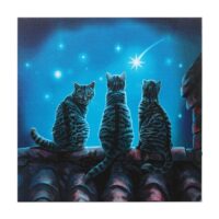 Wish Upon A Star Light Up Canvas Plaque by Lisa Parker - Image 2