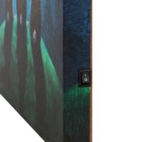 Moon Shadows Light Up Canvas Plaque by Lisa Parker - Image 3