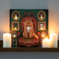 Mad About Cats Light Up Canvas By Lisa Parker - Image 5