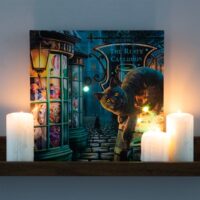 The Rusty Cauldron Light Up Canvas Plaque by Lisa Parker - Image 5
