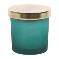 Heart Chakra Mint Crystal Chip Candle - Image 4