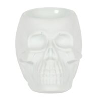 White Skull Oil Burner - Image 2