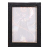 19x25cm Fire Element Wizard Canvas Plaque by Anne Stokes - Image 3