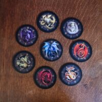 Dragons of the Sabbats Coaster Set by Anne Stokes - Image 3