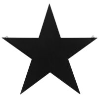 Black Framed Pentagram Mirror - Image 2