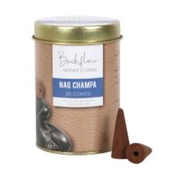 6 Tins of Elements Nag Champa Jumbo Backflow Cones - Image 2