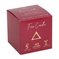 Fire Element Juniper Berry Crystal Chip Candle - Image 4