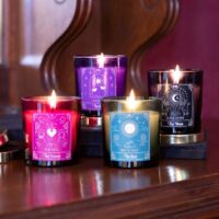 The Moon Black Opium Tarot Candle - Image 4