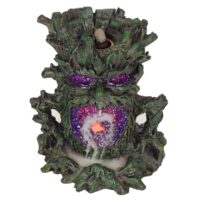 Dark Tree Man Backflow Incense Burner with Light - Image 2