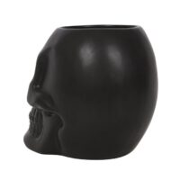 Black Skull Plant Pot - Image 4