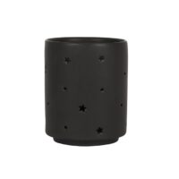 Small Black Mystical Moon Cut Out Tealight Holder - Image 2