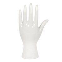 White Ceramic Palmistry Hand Ornament - Image 2