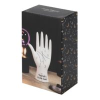 White Ceramic Palmistry Hand Ornament - Image 3