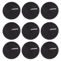 Pack of 9 Opium Scented Black Tealights - Image 2