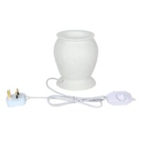 Dragonfly White Ceramic Electric Burner - Image 3