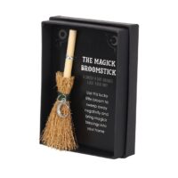 Crescent Moon Mini Magick Broomstick - Image 2