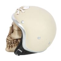 Skull Ornament with Helmet - Image 3