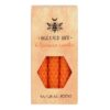 Set of 6 Orange Beeswax Spell Candles - Image 2