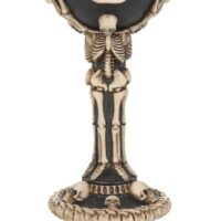 Resin See, Hear, Speak No Evil Skeleton Goblet - Image 6