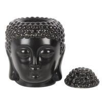 Black Buddha Head Oil Burner - Image 2