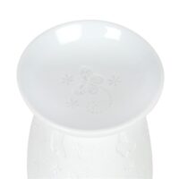 White Ceramic Butterfly Oil Burner - Image 4