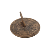 Howling Wolves Terracotta Sundial by Lisa Parker - Image 4