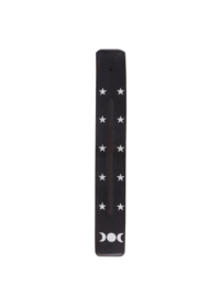 Triple Moon Wooden Incense Ash Catcher