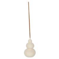 Cream Speckle Balancing Stones Incense Stick Holder - Image 2