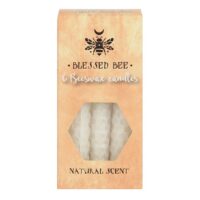 Set of 6 White Beeswax Spell Candles - Image 2