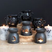 Pentagram Cauldron Oil Burner - Image 4