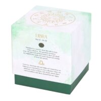 Libra Sweet Jasmine Gemstone Zodiac Candle - Image 4