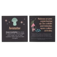 Magical Aventurine Crystal Mushroom - Image 3