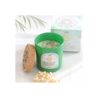 Leo Orange & Bergamot Gemstone Zodiac Candle - Image 2