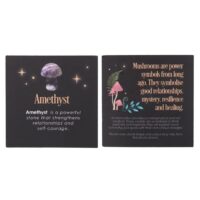 Magical Amethyst Crystal Mushroom - Image 3