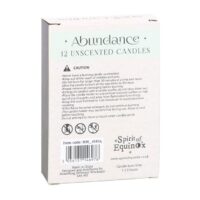 Pack of 12 Abundance Spell Candles - Image 2
