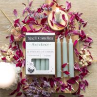 Pack of 12 Abundance Spell Candles - Image 5