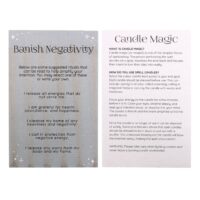 Pack of 12 Banish Negativity Spell Candles - Image 4