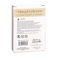 Pack of 12 Mixed Colour Spell Candles - Image 2
