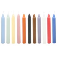 Pack of 12 Mixed Colour Spell Candles - Image 3