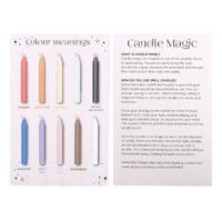 Pack of 12 Mixed Colour Spell Candles - Image 4