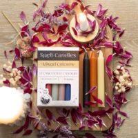 Pack of 12 Mixed Colour Spell Candles - Image 5