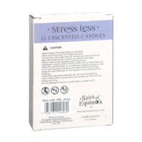 Pack of 12 Stress Less Spell Candles - Image 2