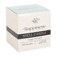 Sage Infused Happiness Spell Candle - Image 5