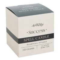 Rosemary Infused Success Spell Candle - Image 5