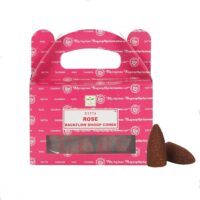 Set of 6 Packets of Satya Rose Backflow Dhoop Cones - Image 2
