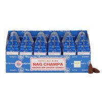 Set of 6 Packets of Satya Nag Champa Backflow Dhoop Cones