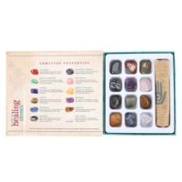 Set of 12 Natural Crystal Healing Gemstones - Image 3