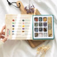 Set of 12 Natural Crystal Healing Gemstones - Image 5